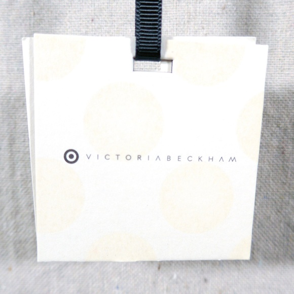 NWT Victoria Beckham For Target Girls M (7) Button Down Top with Pocket - Picture 11 of 14